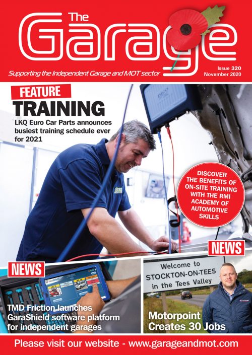 November issue of the Garage out now. The Garage and MOT Magazine