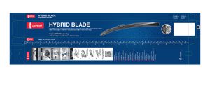 DENSO’s Hybrid Blade wiper range renamed and repackaged to reflect its premium original equipment quality