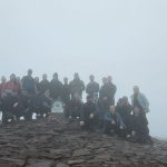 The Blend Hike 2024 on the summit