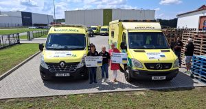 Ambulances delivered to Ukraine thanks to MP and LKQ